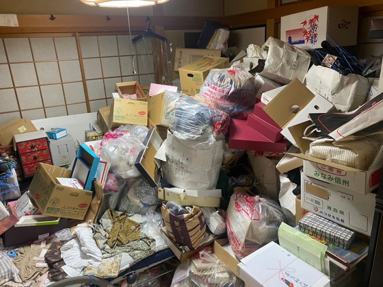 名古屋市中区N様　ゴミ屋敷の片付けと残置物まるごと処分画像